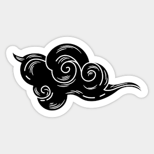 Puff - The Cloud Sticker